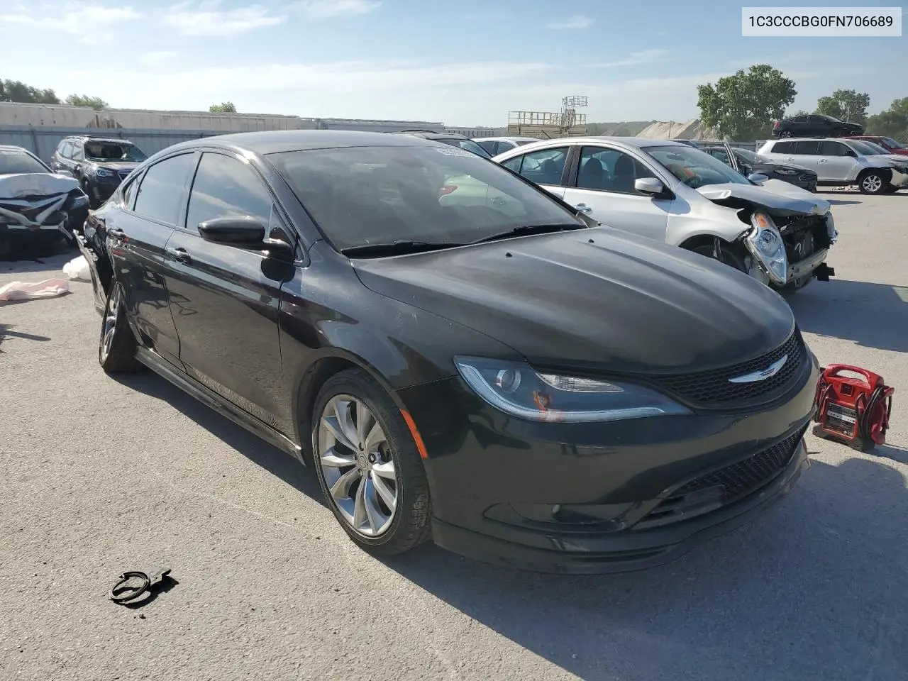 2015 Chrysler 200 S VIN: 1C3CCCBG0FN706689 Lot: 62390755