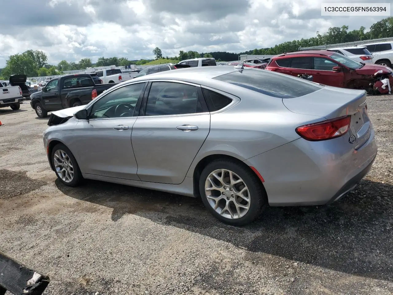 2015 Chrysler 200 C VIN: 1C3CCCEG5FN563394 Lot: 62463565
