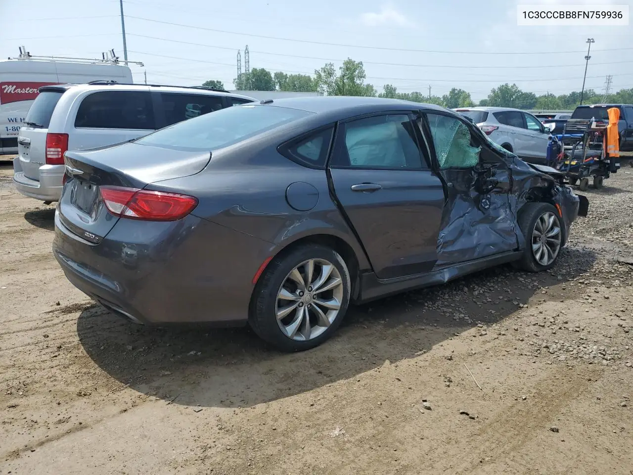 2015 Chrysler 200 S VIN: 1C3CCCBB8FN759936 Lot: 62585775