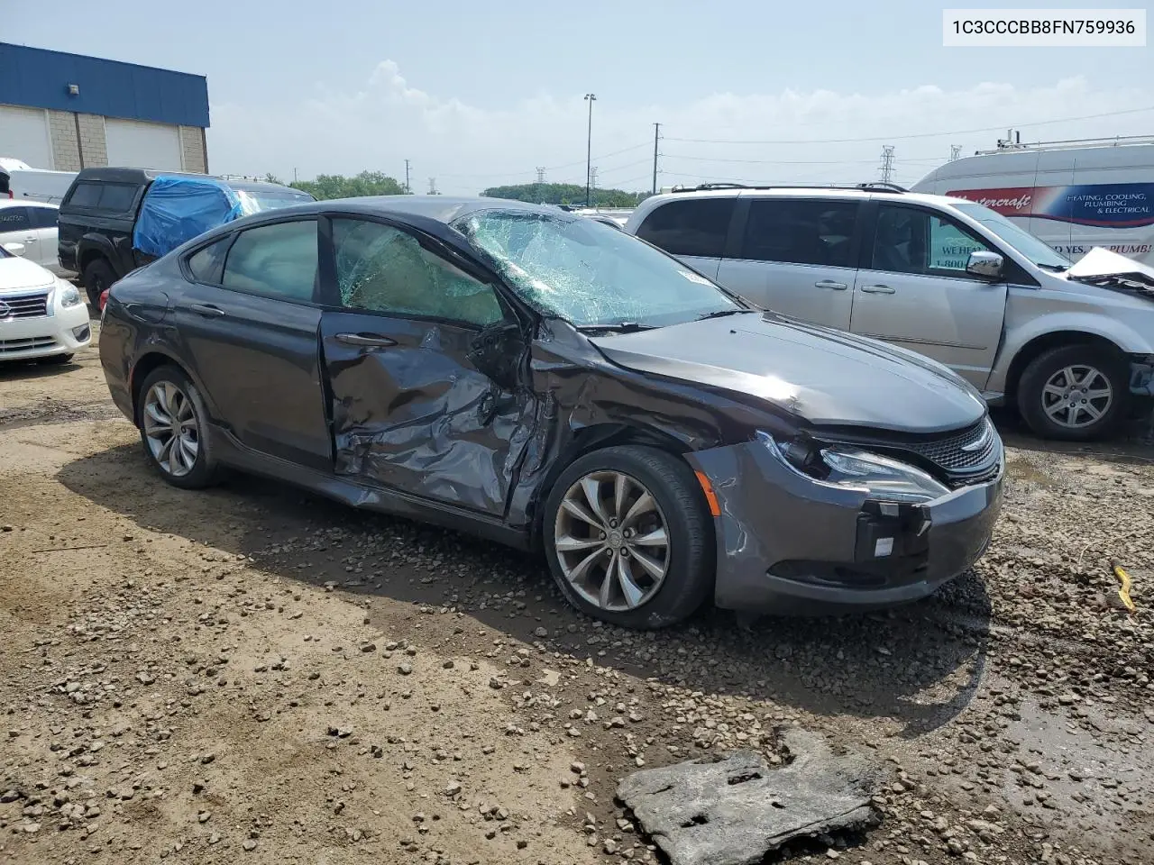 2015 Chrysler 200 S VIN: 1C3CCCBB8FN759936 Lot: 62585775