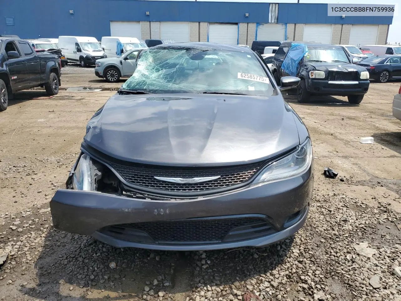 2015 Chrysler 200 S VIN: 1C3CCCBB8FN759936 Lot: 62585775