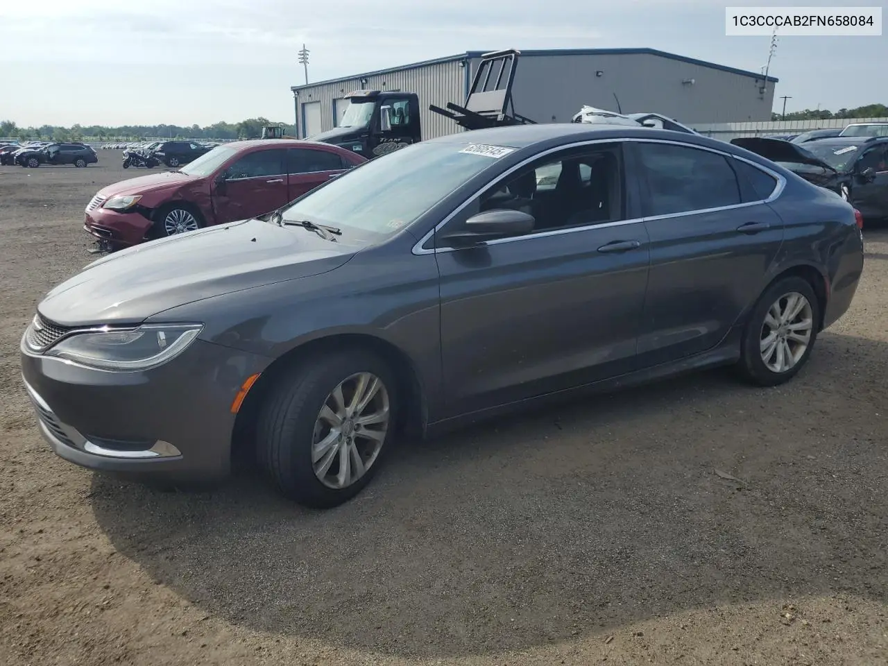 2015 Chrysler 200 Limited VIN: 1C3CCCAB2FN658084 Lot: 62605145