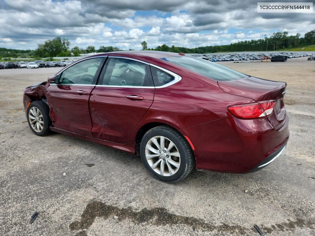 2015 Chrysler 200 C VIN: 1C3CCCCB9FN544418 Lot: 62878725