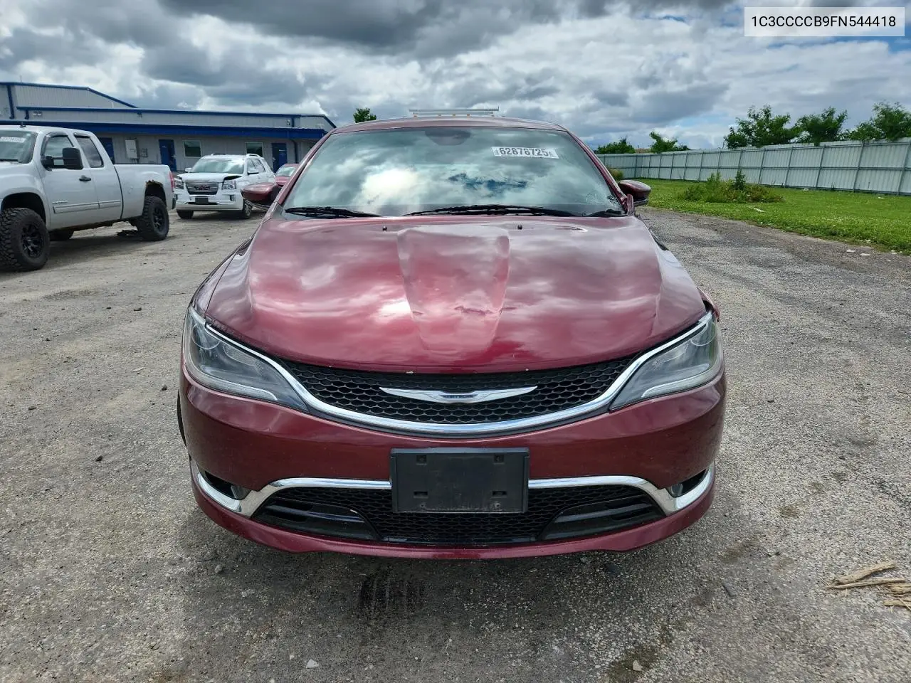 2015 Chrysler 200 C VIN: 1C3CCCCB9FN544418 Lot: 62878725