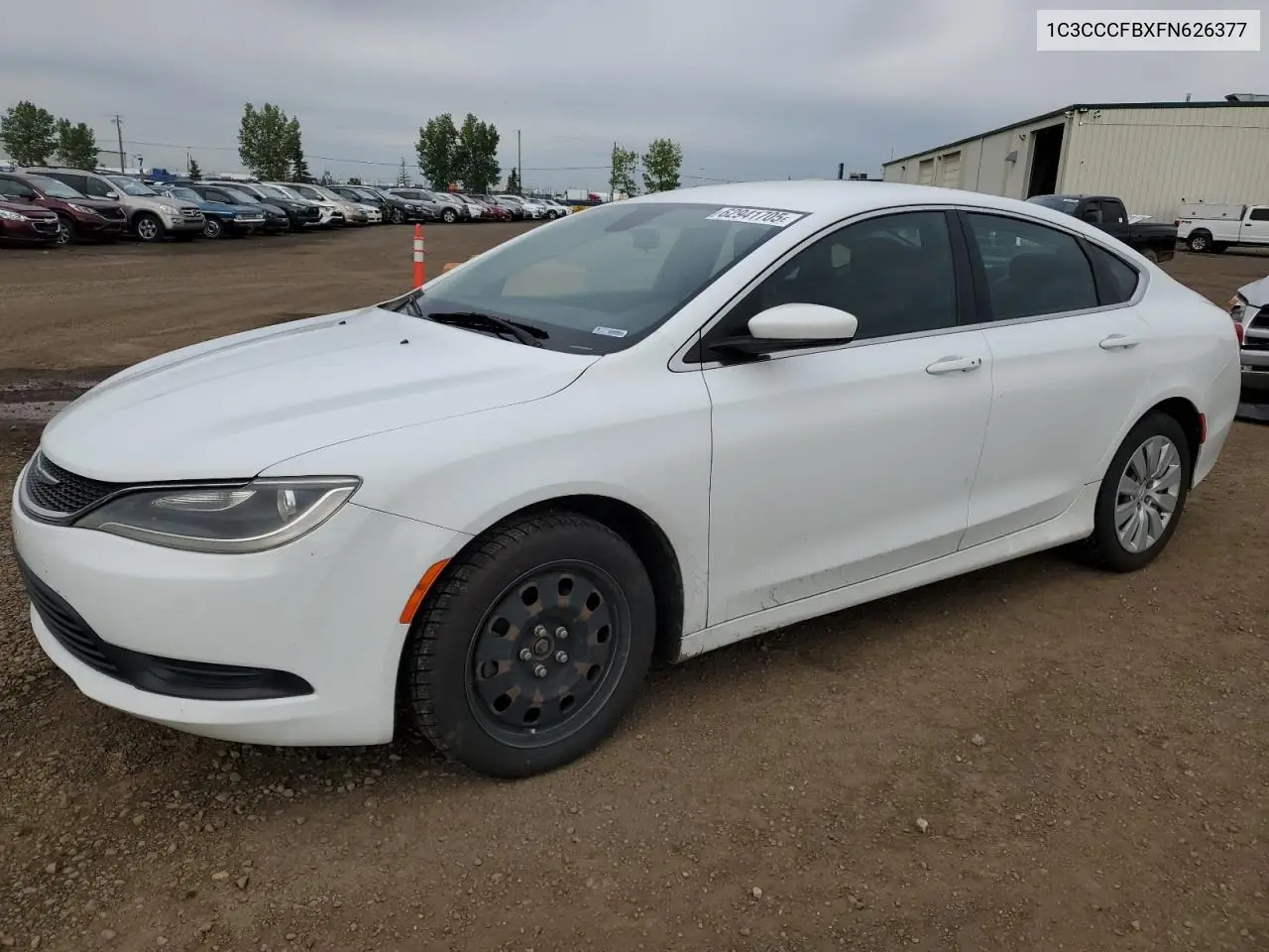 2015 Chrysler 200 Lx VIN: 1C3CCCFBXFN626377 Lot: 62941705