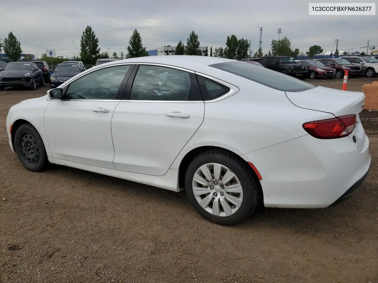 2015 Chrysler 200 Lx VIN: 1C3CCCFBXFN626377 Lot: 62941705