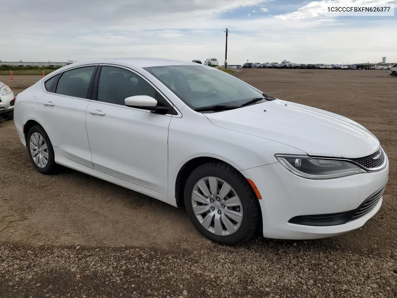 2015 Chrysler 200 Lx VIN: 1C3CCCFBXFN626377 Lot: 62941705