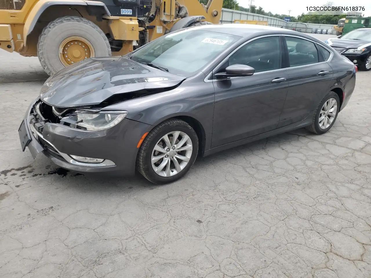 2015 Chrysler 200 C VIN: 1C3CCCCB6FN618376 Lot: 62946105