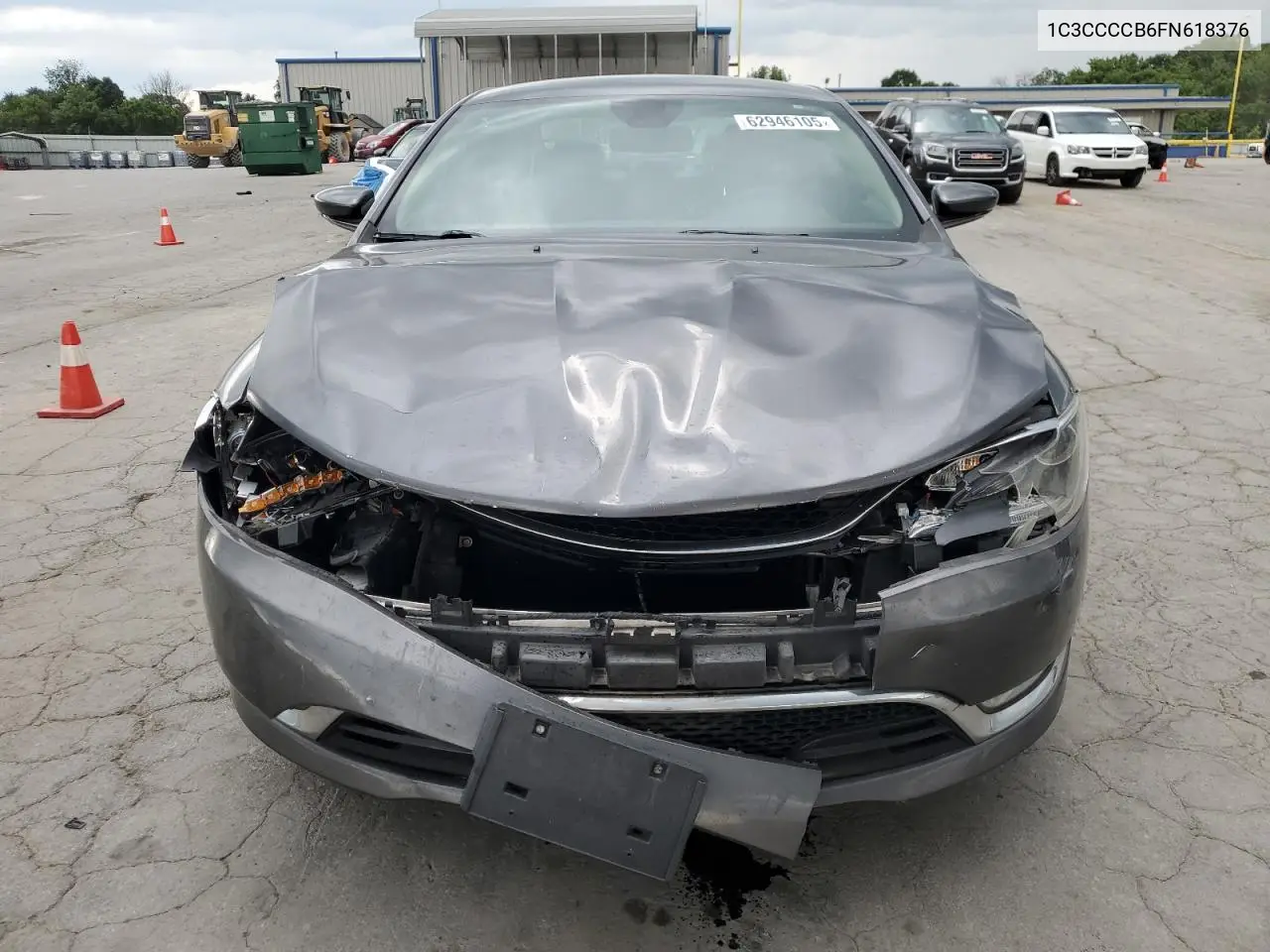 2015 Chrysler 200 C VIN: 1C3CCCCB6FN618376 Lot: 62946105