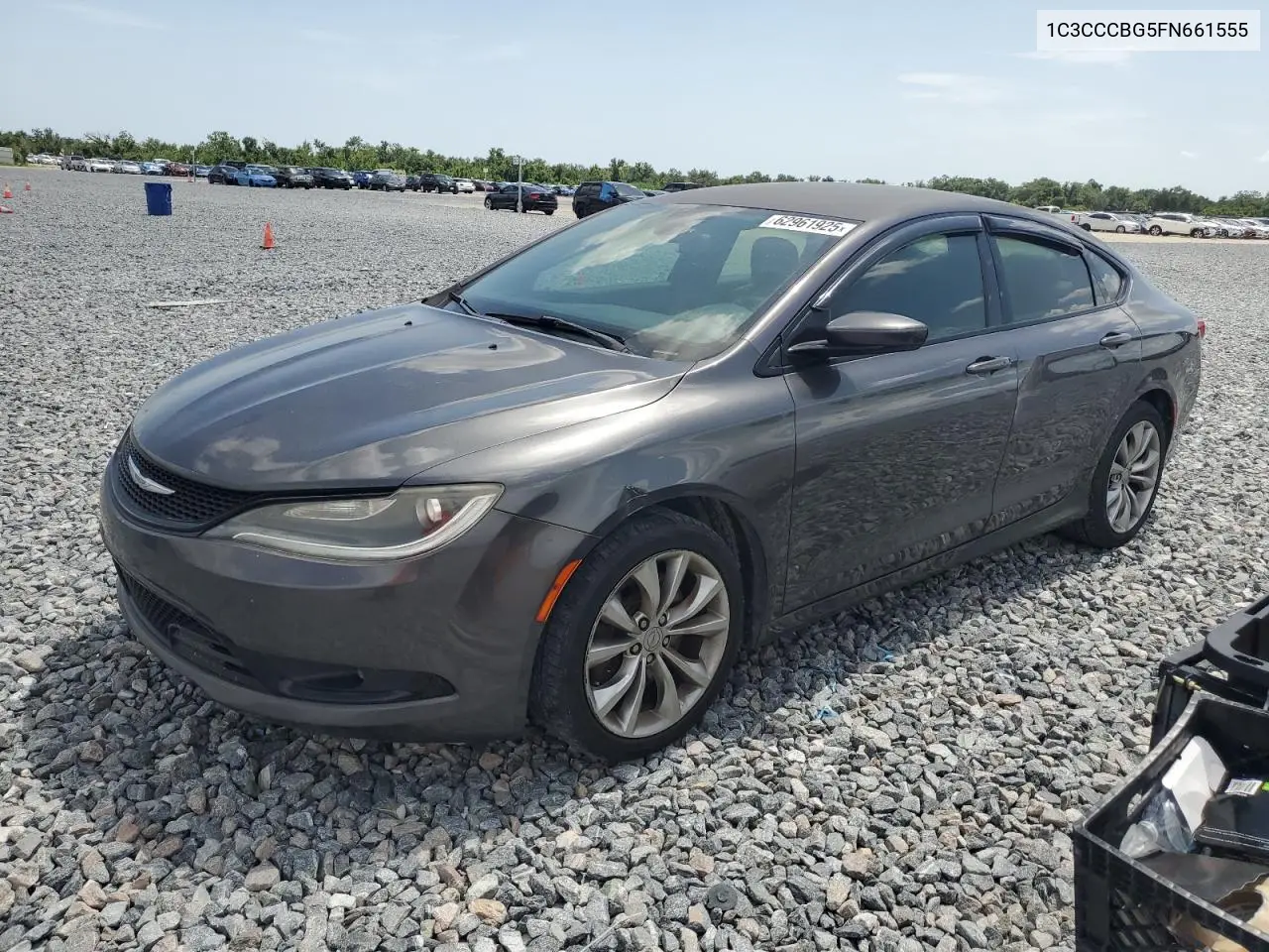 2015 Chrysler 200 S VIN: 1C3CCCBG5FN661555 Lot: 62961925