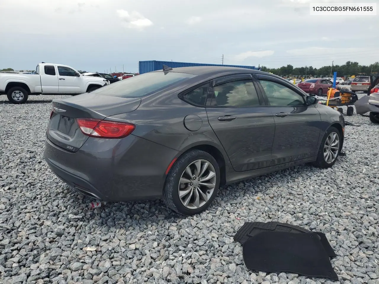 2015 Chrysler 200 S VIN: 1C3CCCBG5FN661555 Lot: 62961925
