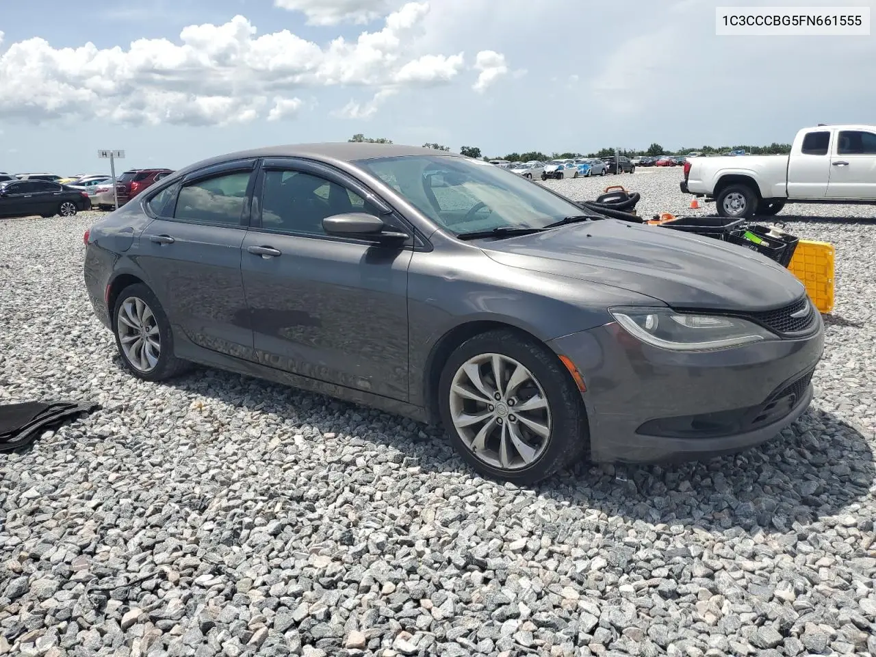 2015 Chrysler 200 S VIN: 1C3CCCBG5FN661555 Lot: 62961925