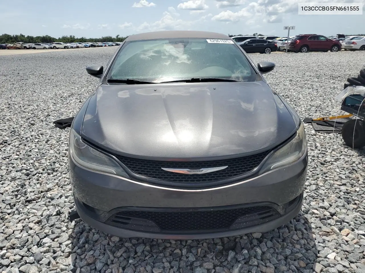 2015 Chrysler 200 S VIN: 1C3CCCBG5FN661555 Lot: 62961925