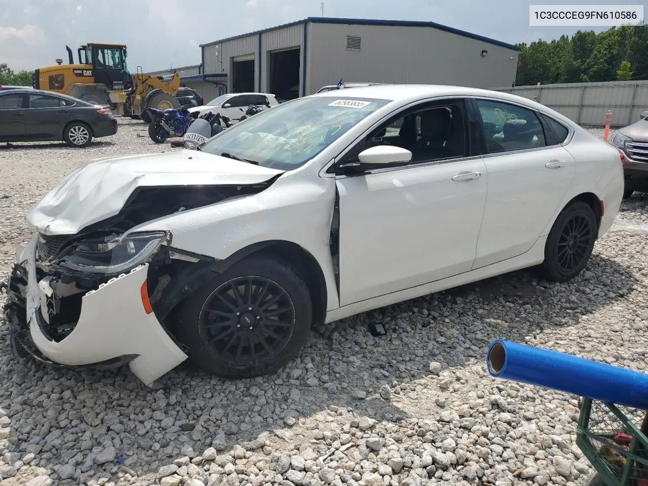 2015 Chrysler 200 C VIN: 1C3CCCEG9FN610586 Lot: 62983855