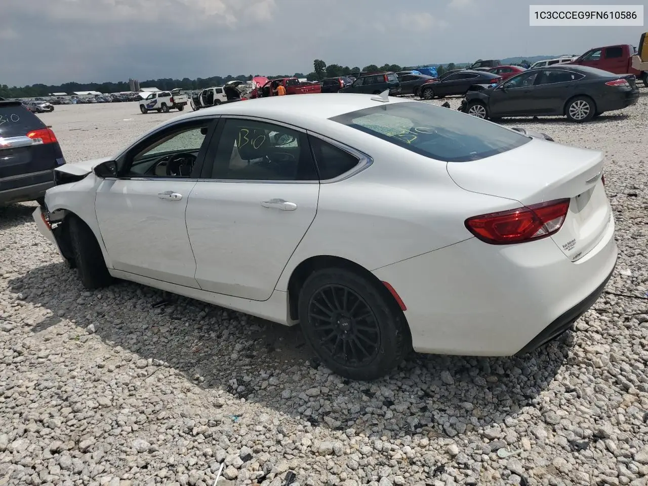 2015 Chrysler 200 C VIN: 1C3CCCEG9FN610586 Lot: 62983855