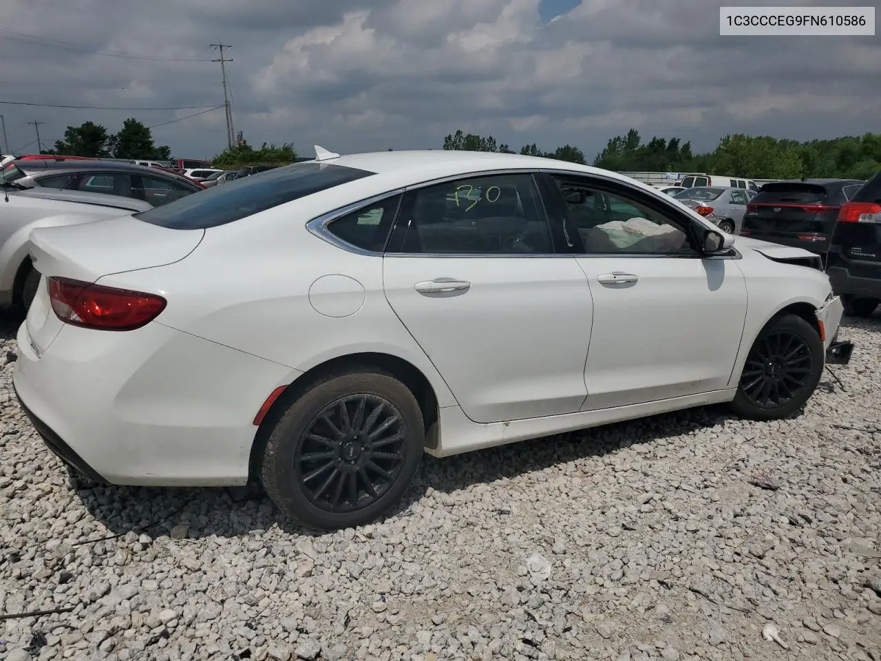 2015 Chrysler 200 C VIN: 1C3CCCEG9FN610586 Lot: 62983855