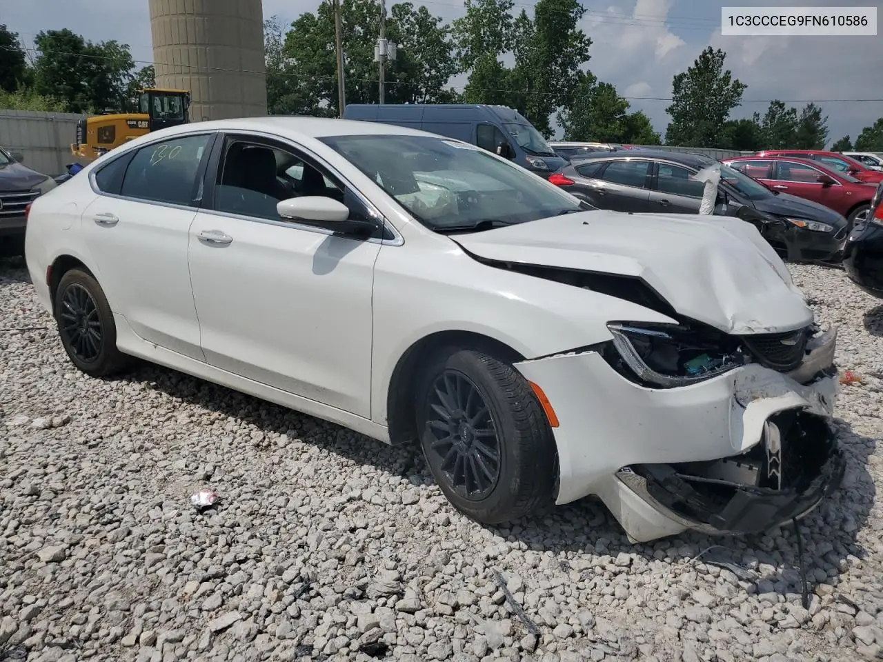 2015 Chrysler 200 C VIN: 1C3CCCEG9FN610586 Lot: 62983855