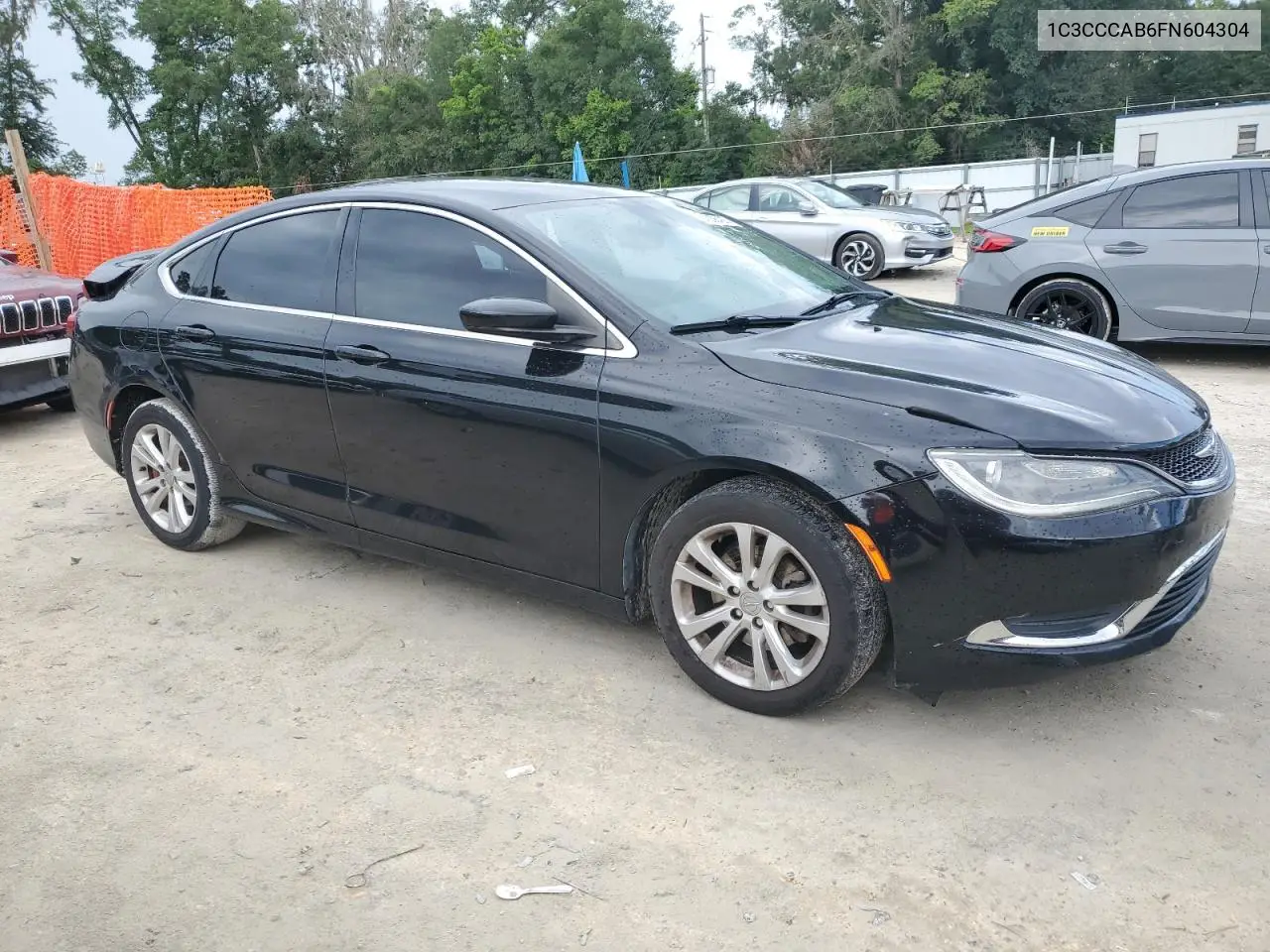 2015 Chrysler 200 Limited VIN: 1C3CCCAB6FN604304 Lot: 63008425