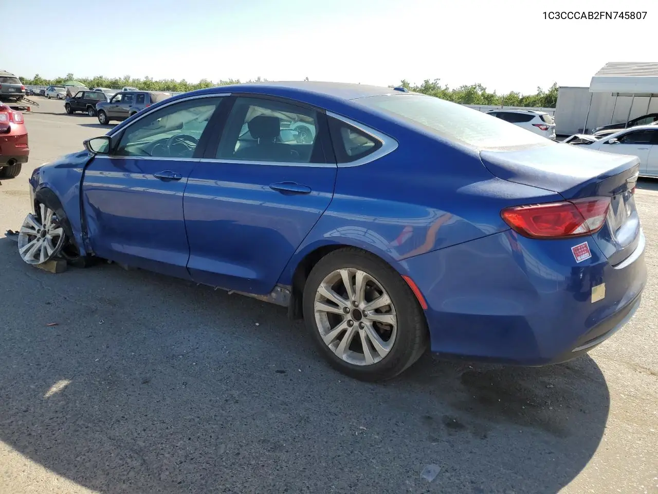 1c3cccab2fn745807 1C3CCCAB2FN745807 2015 Chrysler 200 Limited