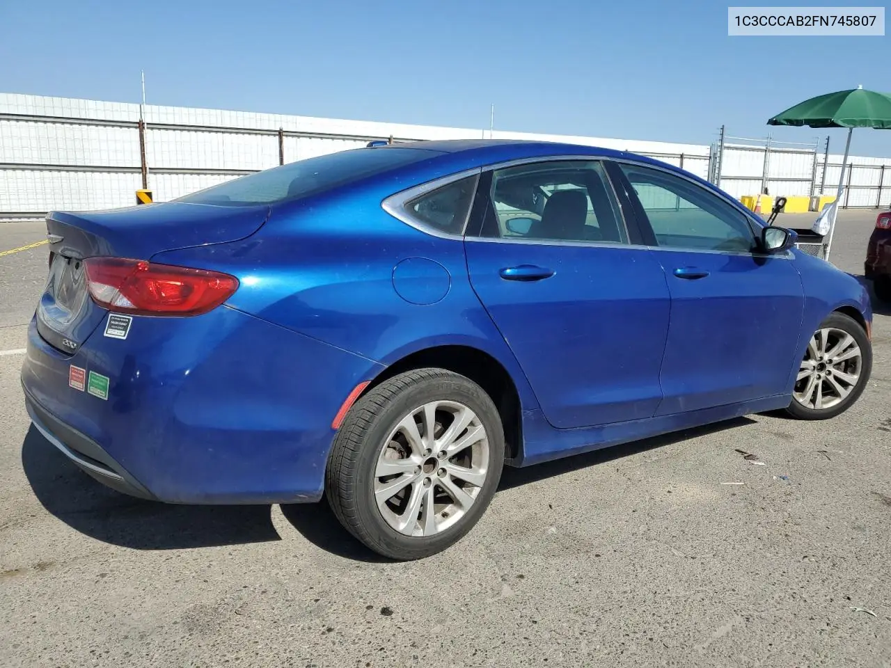 1c3cccab2fn745807 1C3CCCAB2FN745807 2015 Chrysler 200 Limited