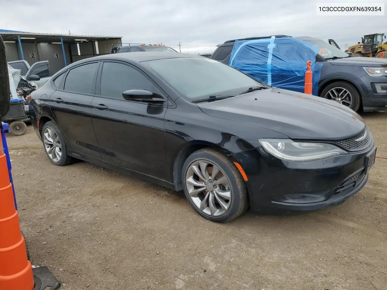 2015 Chrysler 200 S VIN: 1C3CCCDGXFN639354 Lot: 63089125
