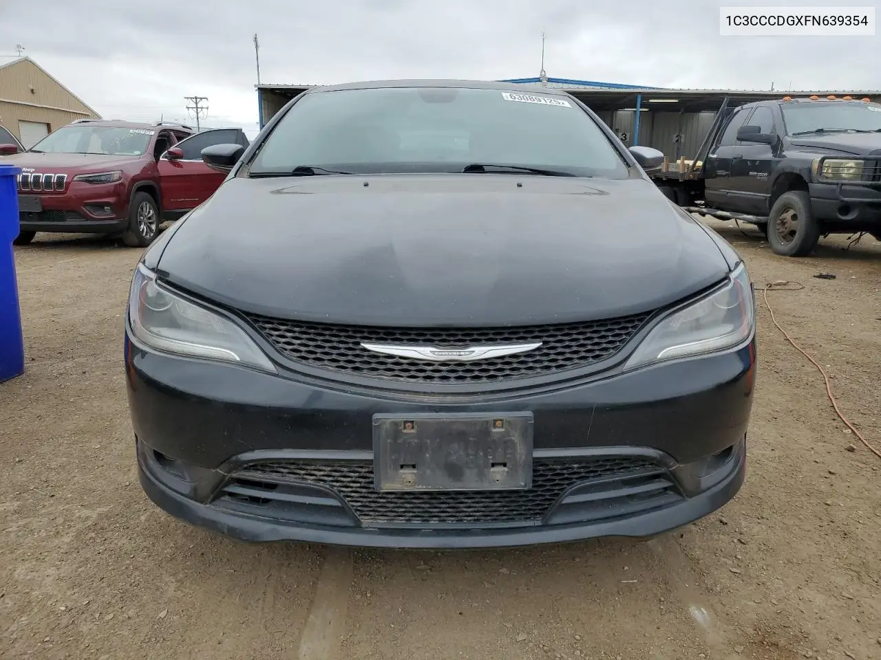 2015 Chrysler 200 S VIN: 1C3CCCDGXFN639354 Lot: 63089125