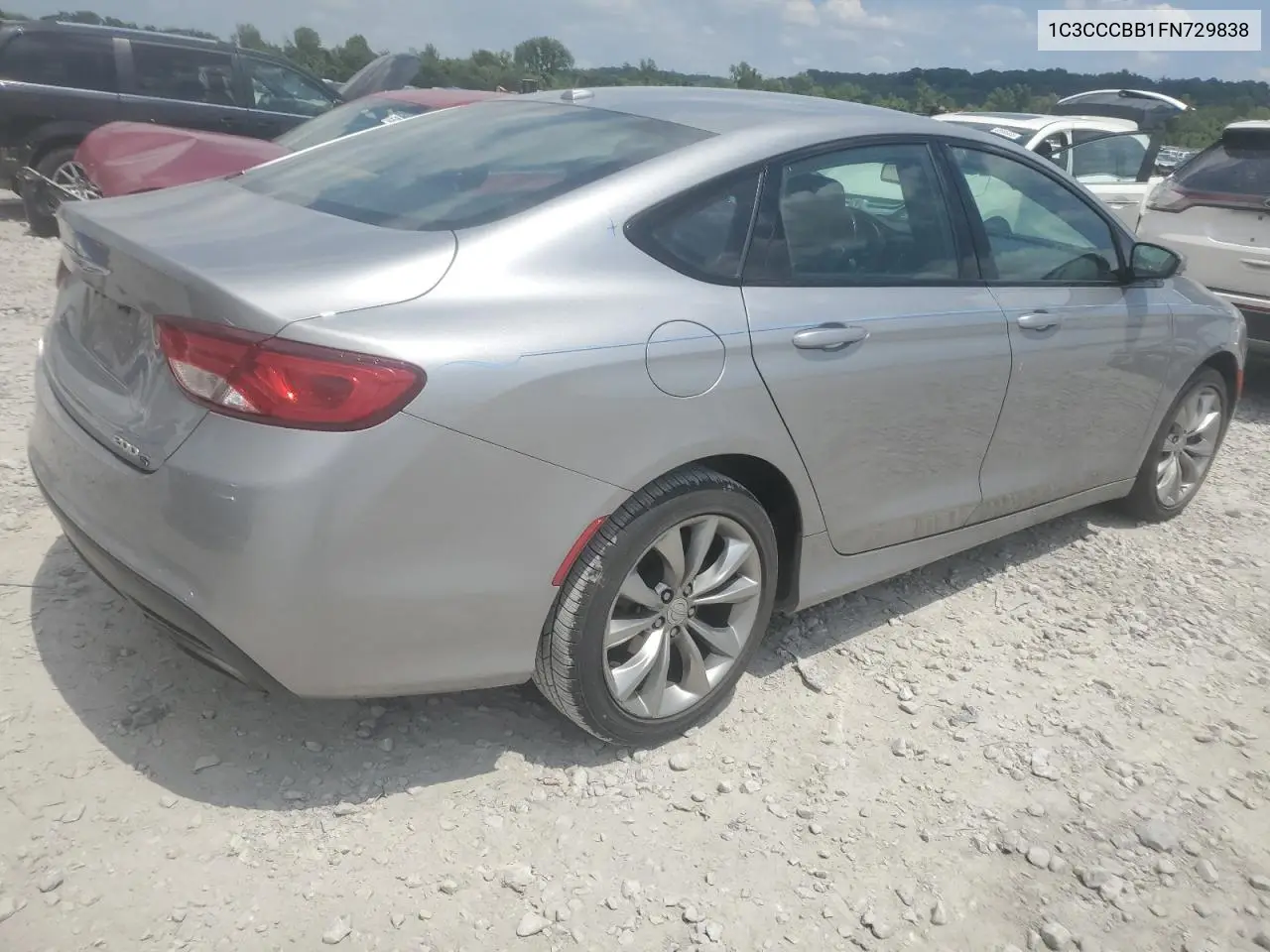 2015 Chrysler 200 S VIN: 1C3CCCBB1FN729838 Lot: 63112545