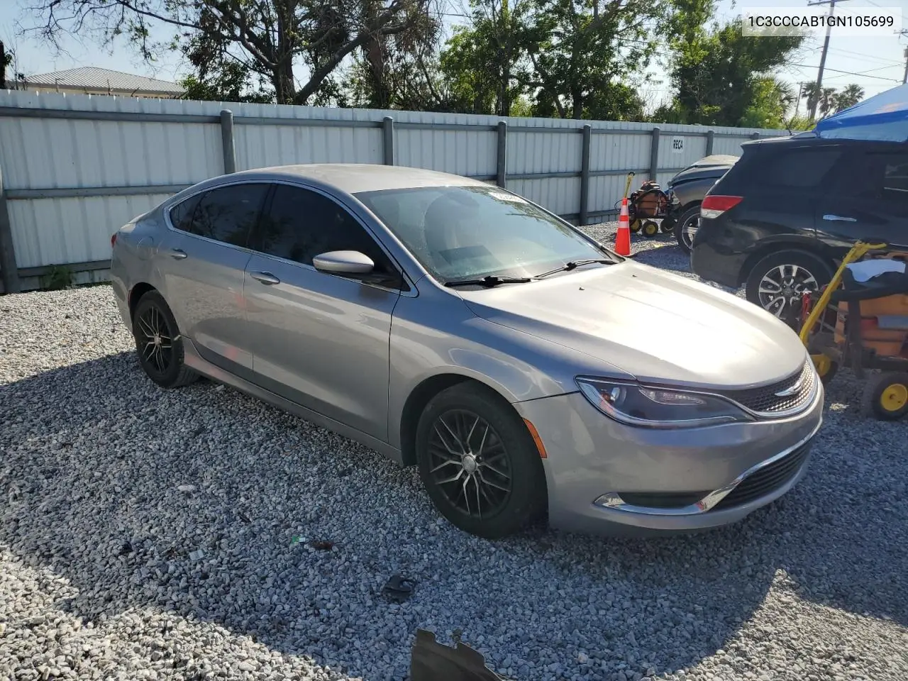 2016 Chrysler 200 Limited VIN: 1C3CCCAB1GN105699 Lot: 52084865