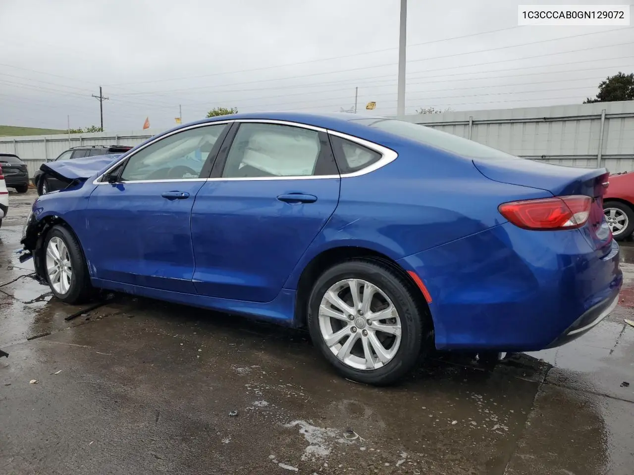 2016 Chrysler 200 Limited VIN: 1C3CCCAB0GN129072 Lot: 54493815