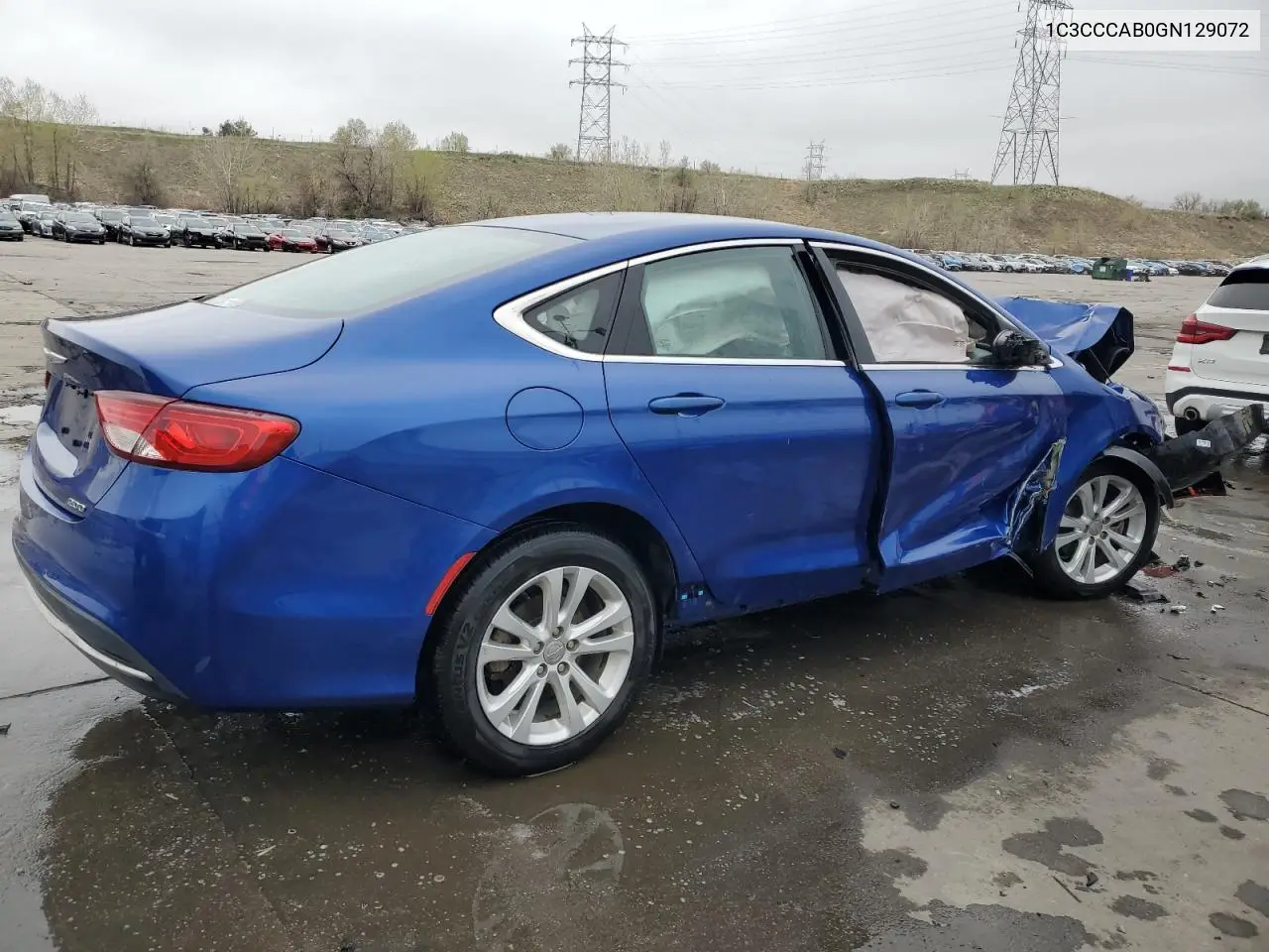 2016 Chrysler 200 Limited VIN: 1C3CCCAB0GN129072 Lot: 54493815