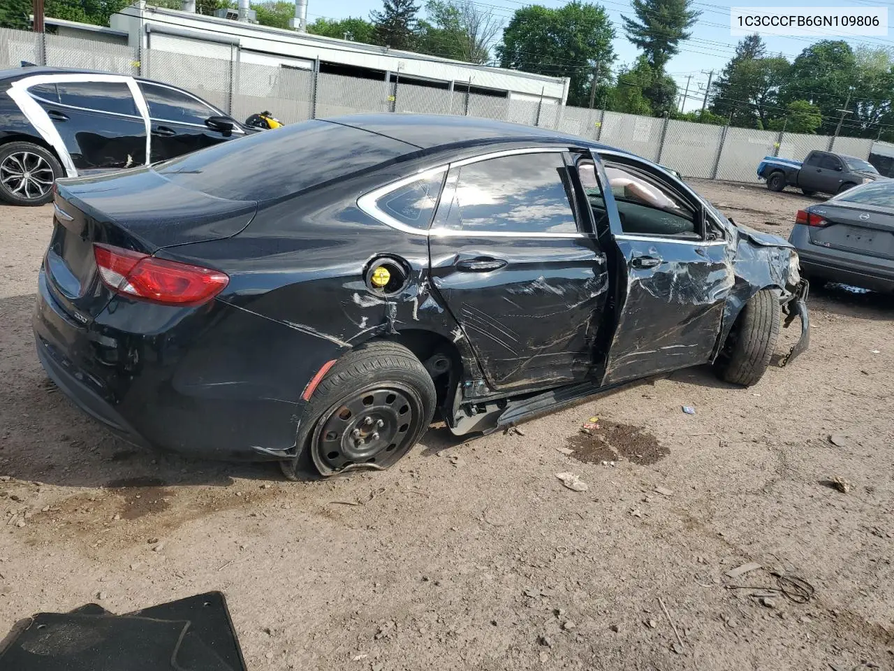 2016 Chrysler 200 Lx VIN: 1C3CCCFB6GN109806 Lot: 55915215