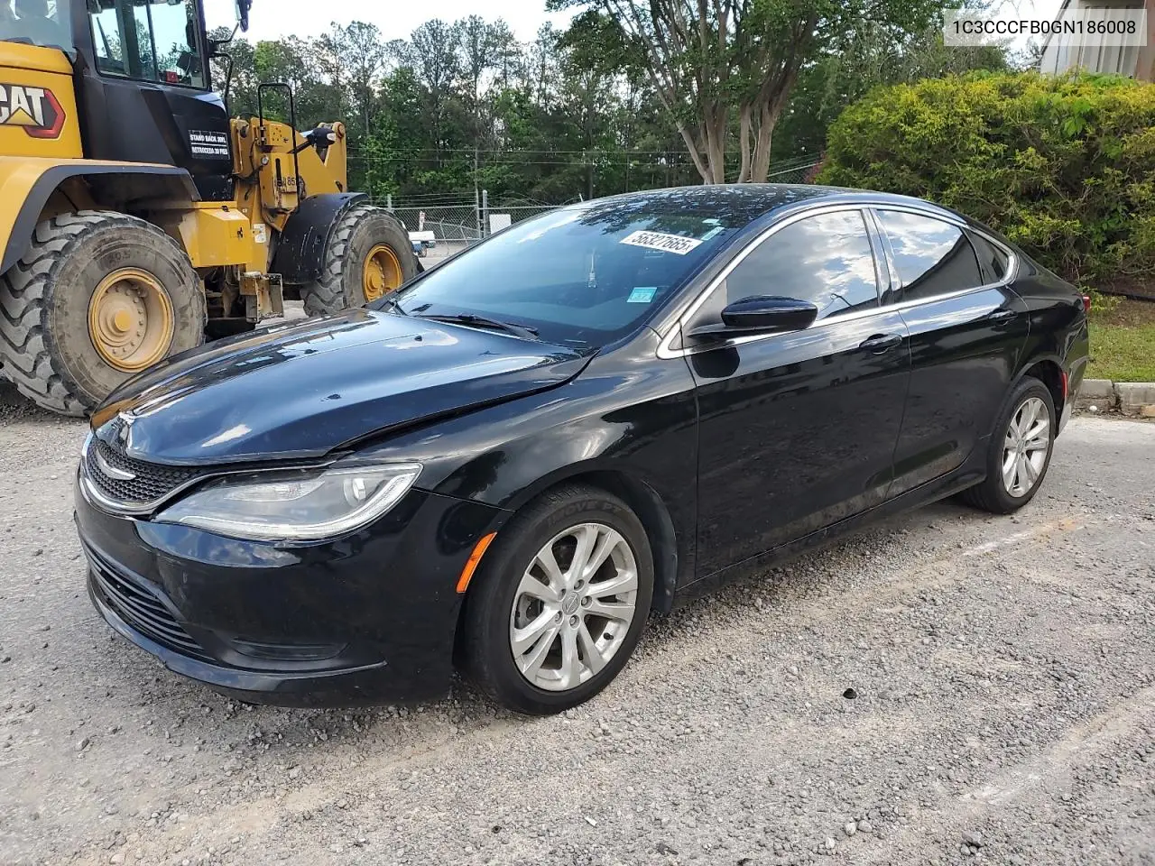 2016 Chrysler 200 Lx VIN: 1C3CCCFB0GN186008 Lot: 56327665