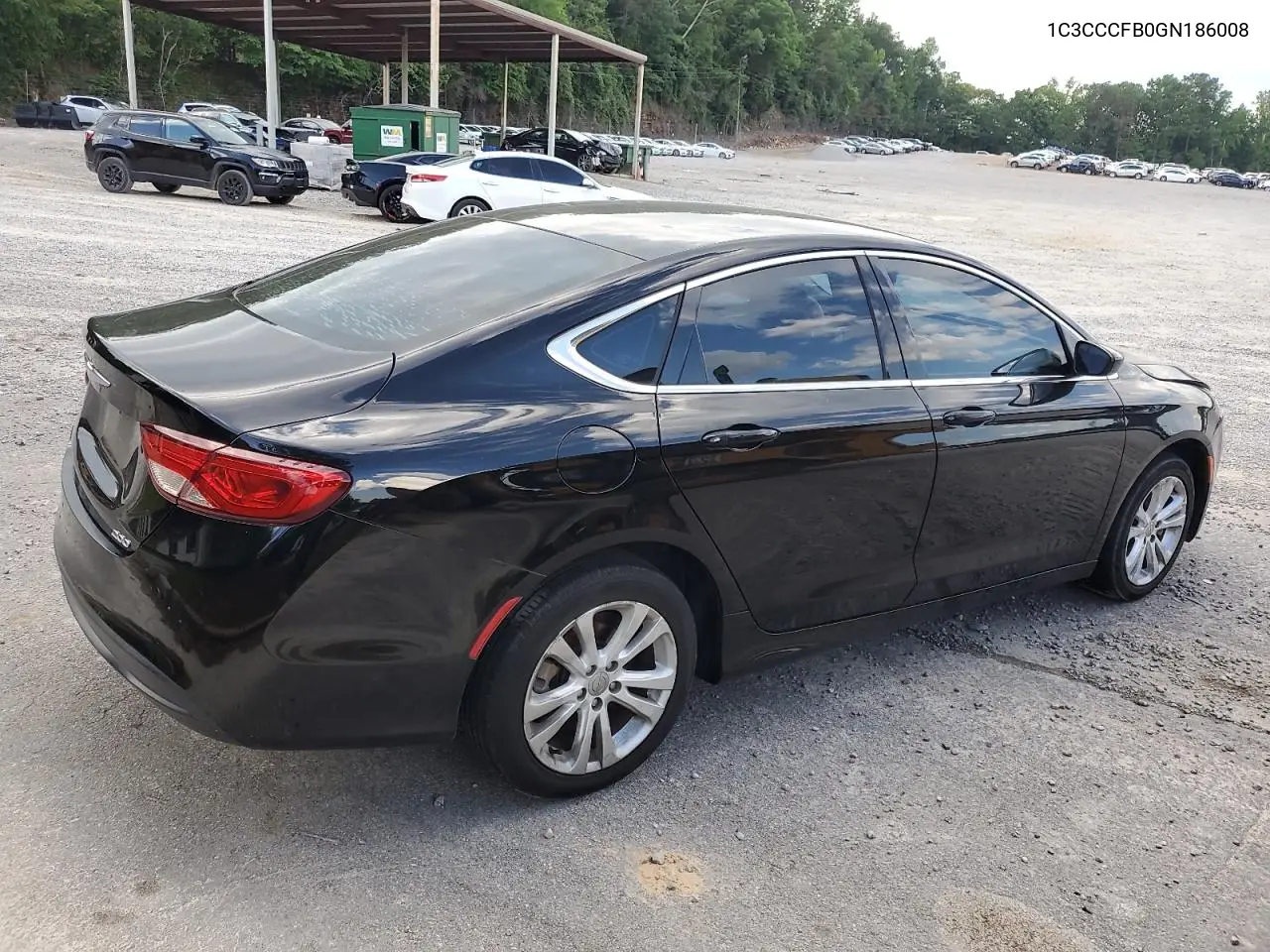 2016 Chrysler 200 Lx VIN: 1C3CCCFB0GN186008 Lot: 56327665