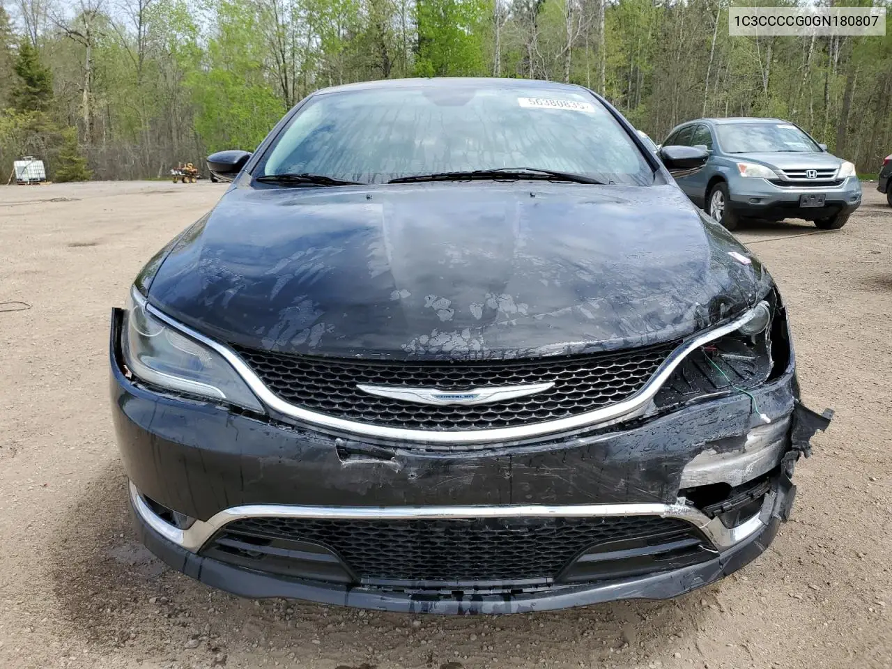 2016 Chrysler 200 C VIN: 1C3CCCCG0GN180807 Lot: 56380835