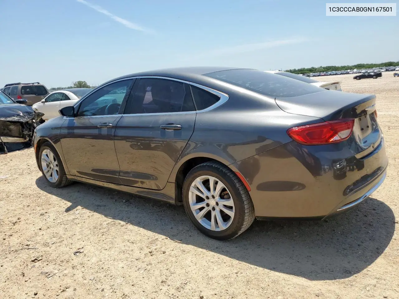 2016 Chrysler 200 Limited VIN: 1C3CCCAB0GN167501 Lot: 56654485