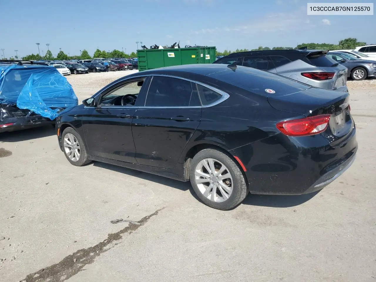 2016 Chrysler 200 Limited VIN: 1C3CCCAB7GN125570 Lot: 56677905