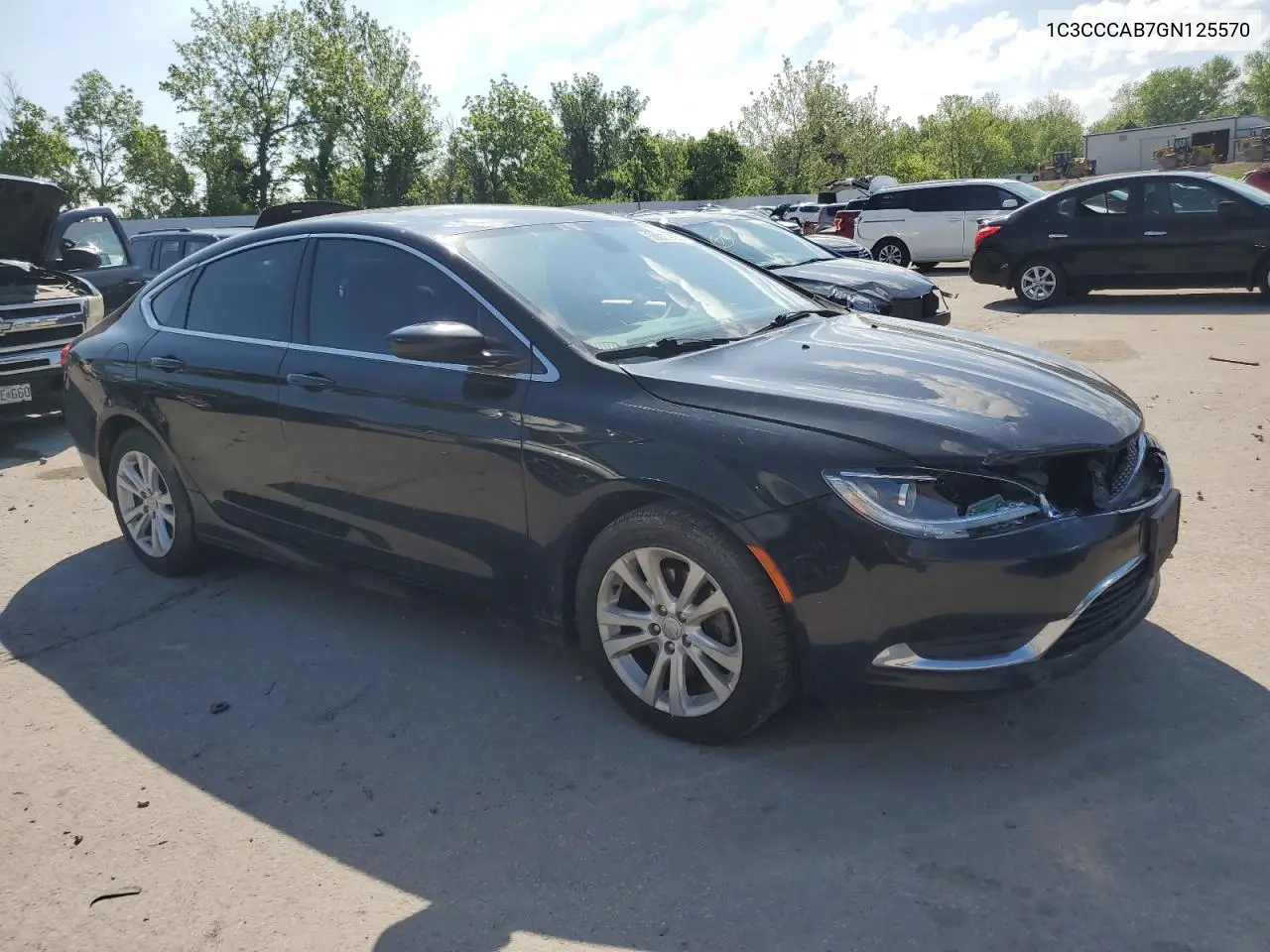 2016 Chrysler 200 Limited VIN: 1C3CCCAB7GN125570 Lot: 56677905
