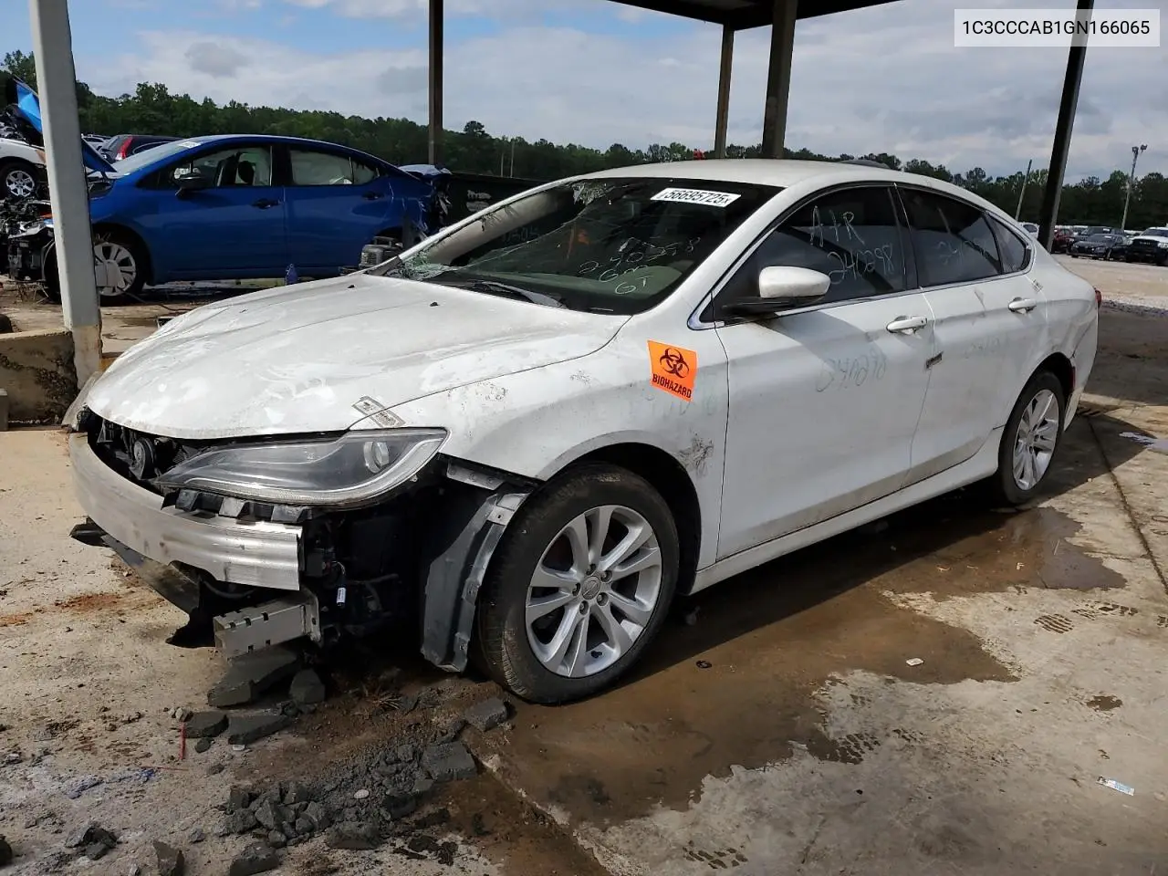 2016 Chrysler 200 Limited VIN: 1C3CCCAB1GN166065 Lot: 56695725
