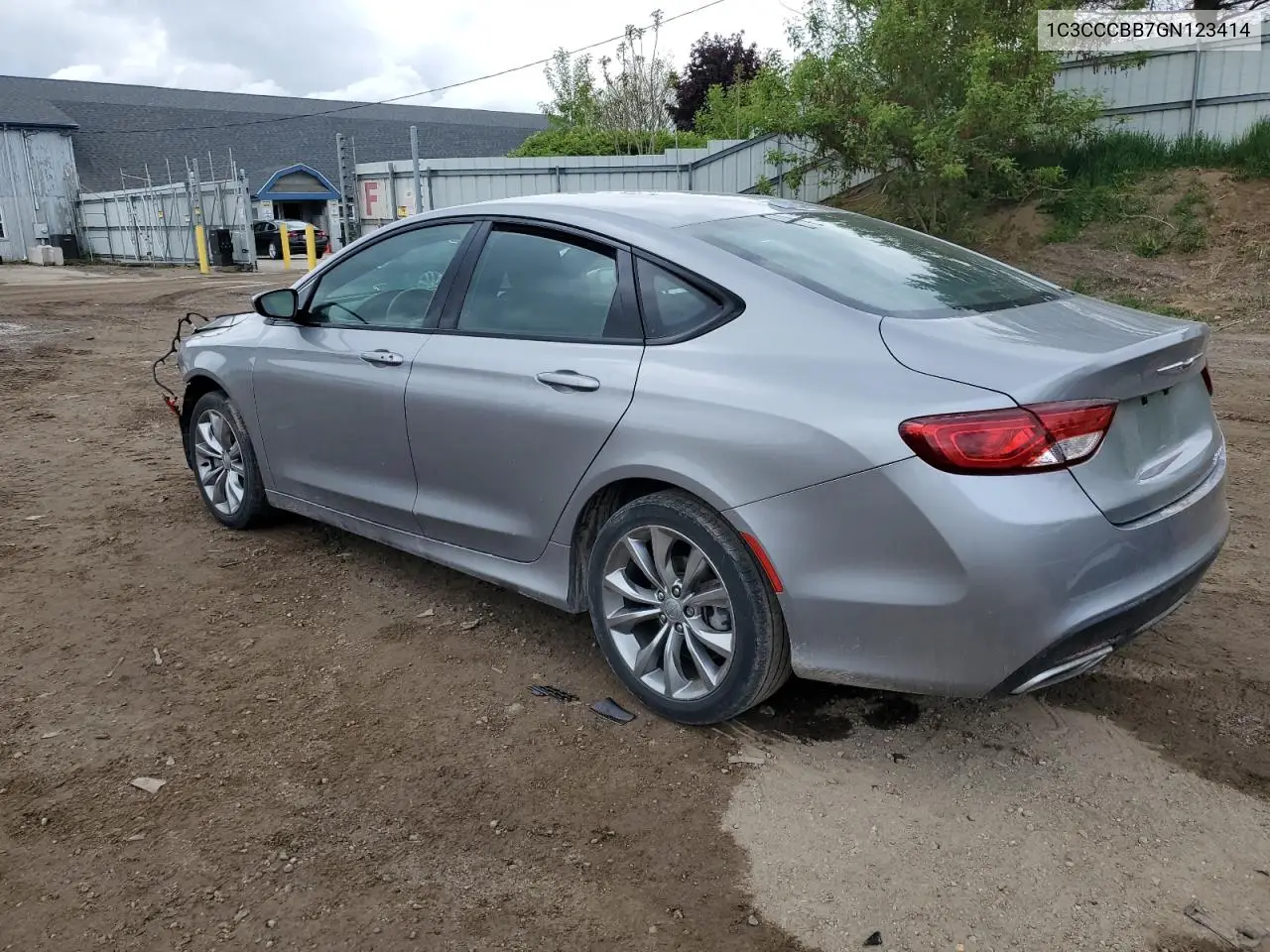 2016 Chrysler 200 S VIN: 1C3CCCBB7GN123414 Lot: 56722235
