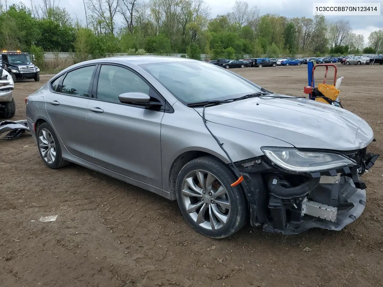 2016 Chrysler 200 S VIN: 1C3CCCBB7GN123414 Lot: 56722235