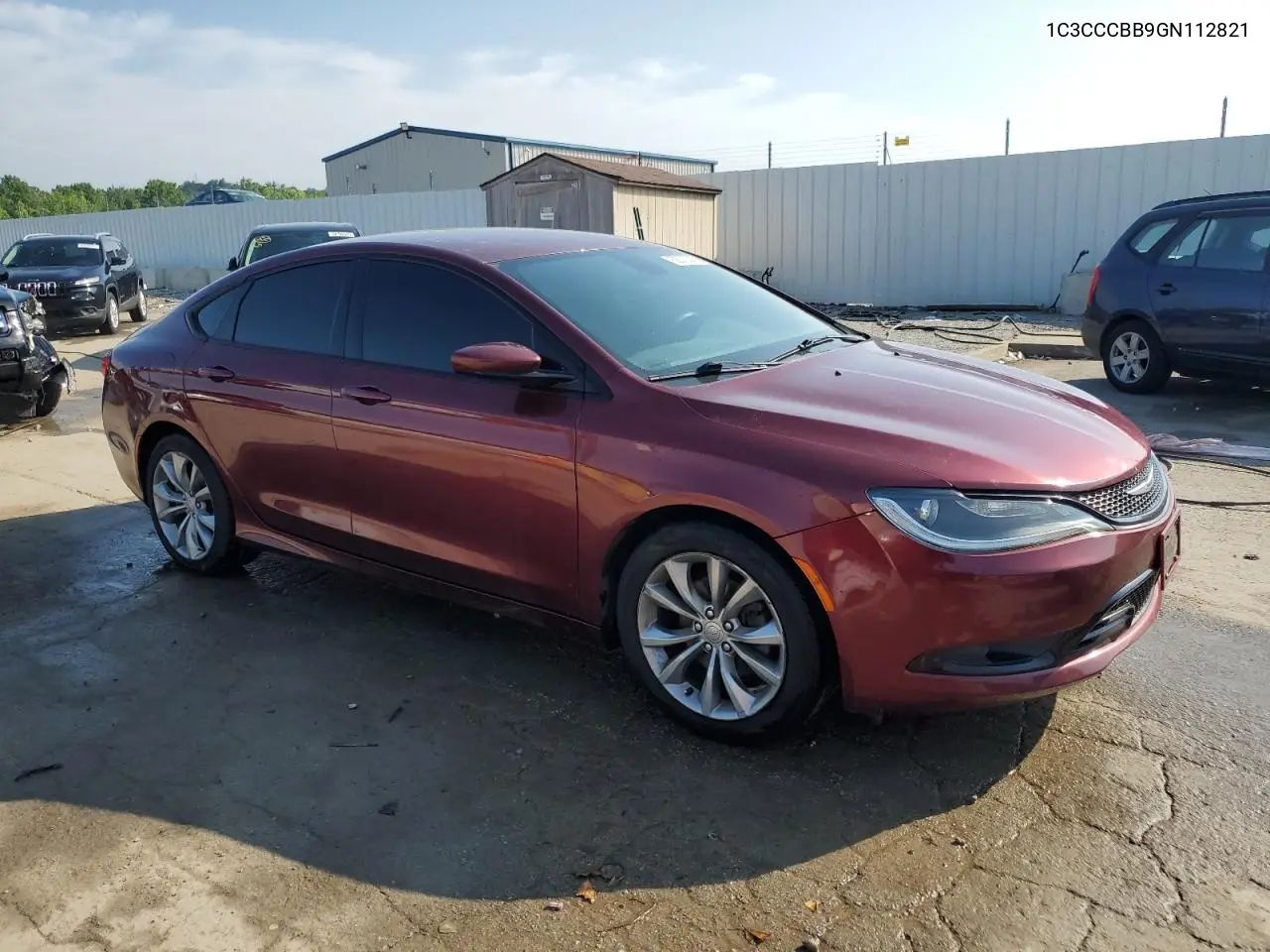 2016 Chrysler 200 S VIN: 1C3CCCBB9GN112821 Lot: 62073245