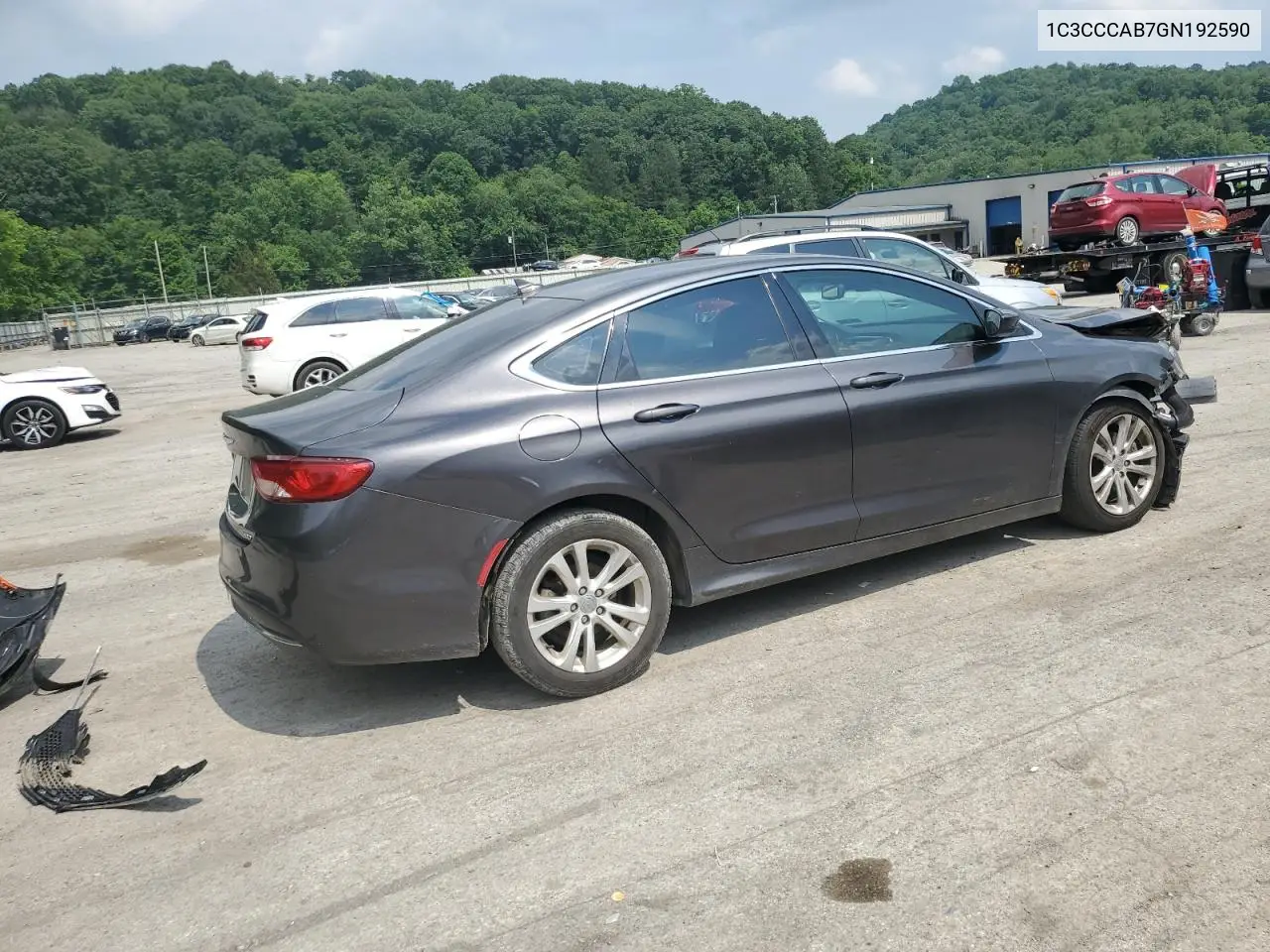 2016 Chrysler 200 Limited VIN: 1C3CCCAB7GN192590 Lot: 62564505