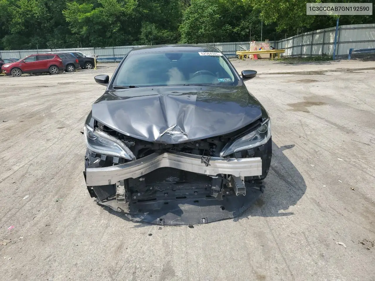 2016 Chrysler 200 Limited VIN: 1C3CCCAB7GN192590 Lot: 62564505