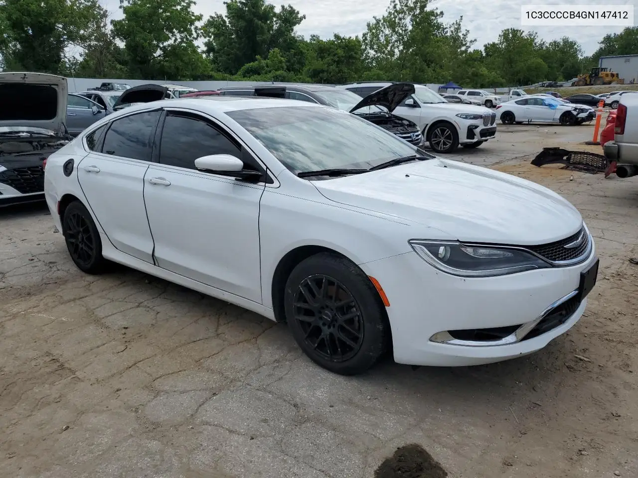 2016 Chrysler 200 C VIN: 1C3CCCCB4GN147412 Lot: 62773725