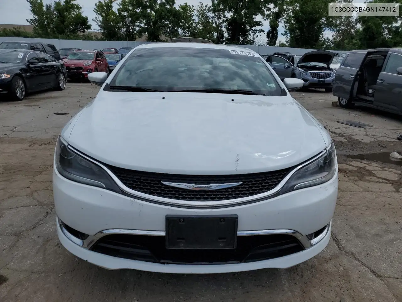 2016 Chrysler 200 C VIN: 1C3CCCCB4GN147412 Lot: 62773725