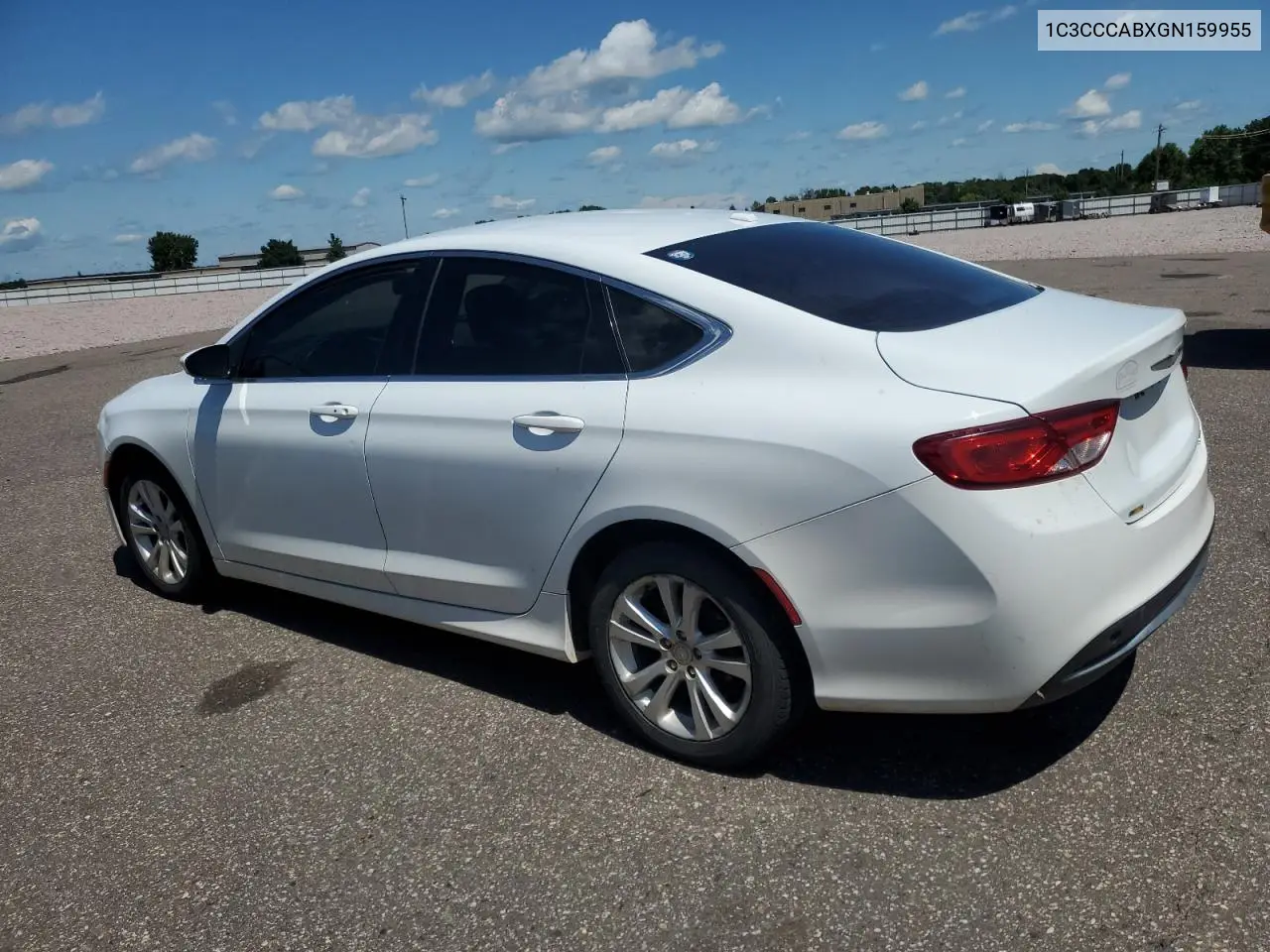 2016 Chrysler 200 Limited VIN: 1C3CCCABXGN159955 Lot: 62780225