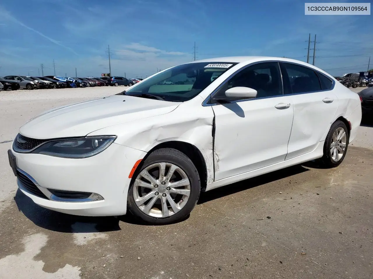 2016 Chrysler 200 Limited VIN: 1C3CCCAB9GN109564 Lot: 63030005