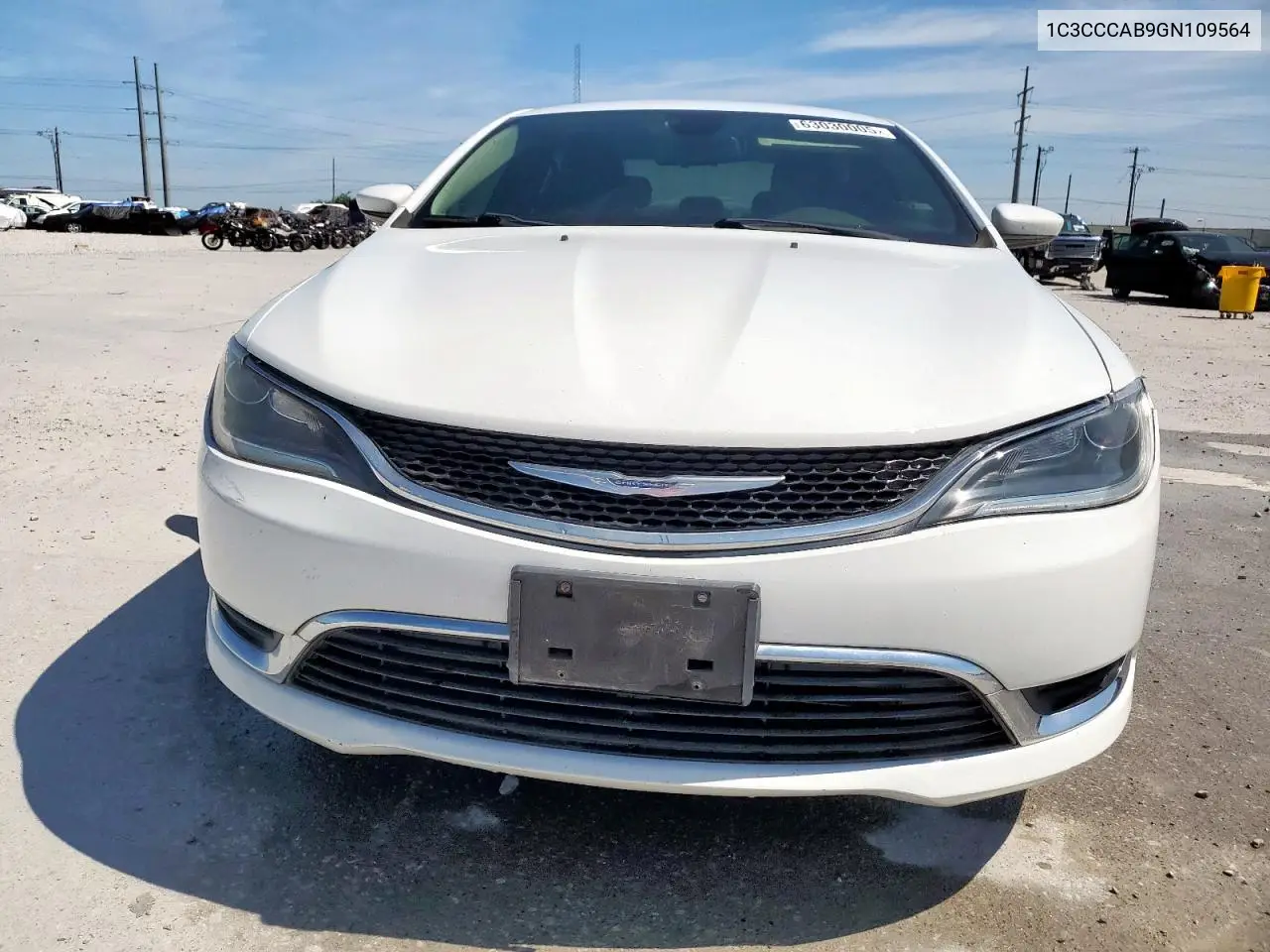 2016 Chrysler 200 Limited VIN: 1C3CCCAB9GN109564 Lot: 63030005