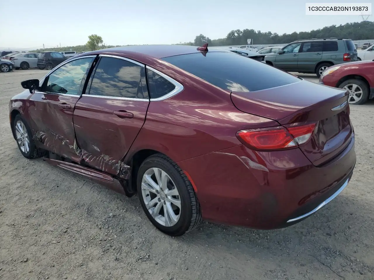 1c3cccab2gn193873 1C3CCCAB2GN193873 2016 Chrysler 200 Limited