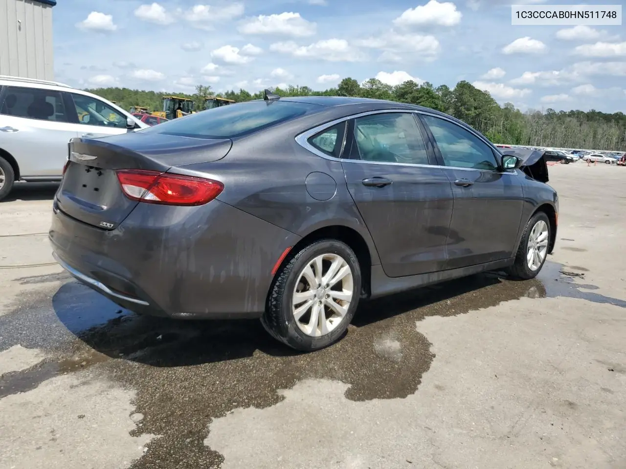2017 Chrysler 200 Limited VIN: 1C3CCCAB0HN511748 Lot: 54737295